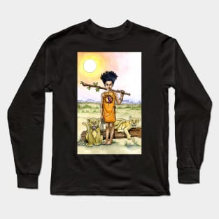Page of Wands Long Sleeve T-Shirt